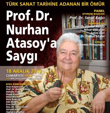 Yaşayan çınar Nurhan Atasoy'a saygı...