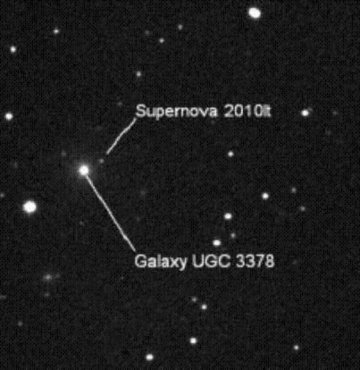 10 yaşında süpernova keşfetti!