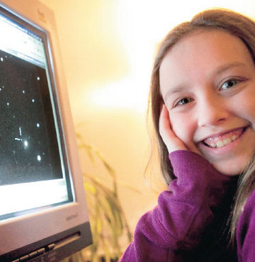 10 yaşındaki kaşif süpernova buldu