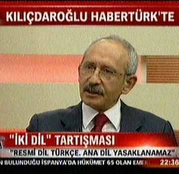 Kılıçdaroğlu HABERTÜRK'e konuştu