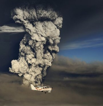 Volkanik küller İngiltere’ye ulaştı