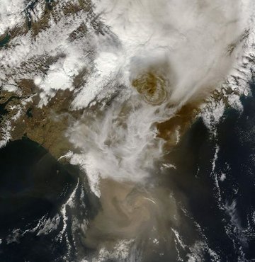 Volkanik kül bulutu Türkiye'yi etkilemedi 