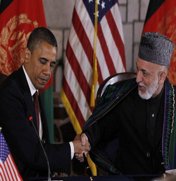 Obama Afganistan'da