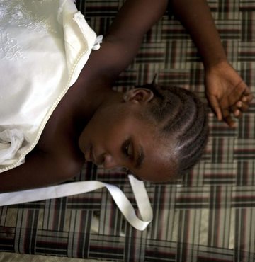 Haiti'de kolera salgını