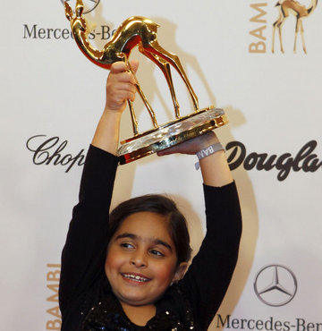 Küçük Fatma'ya  Almanya'dan ödül!