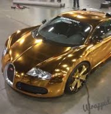 ABD’li rap’çiye altın Bugatti 