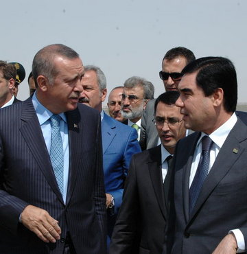 Başbakan Erdoğan Türkmenistan'da