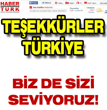 Şu anda Türkiye'nin en sevilen haber sitesini okuyorsunuz!