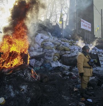 Ukrayna’da 140 eylemci tutuklandı