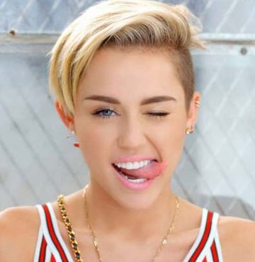 Miley Cyrus'a hırsız şoku 
