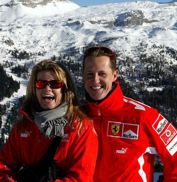 Schumacher karısıyla iletişim kurdu