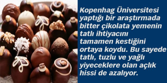 Çikolatayı bu sebeplerle yiyebilirsiniz!, çikolatanın faydaları