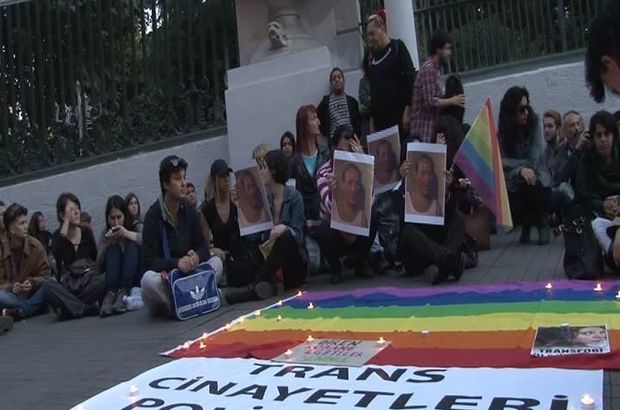 Travesti cinayeti protesto edildi