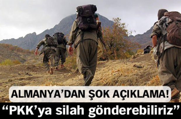 Almanya: "PKK'ya silah gönderebiliriz"