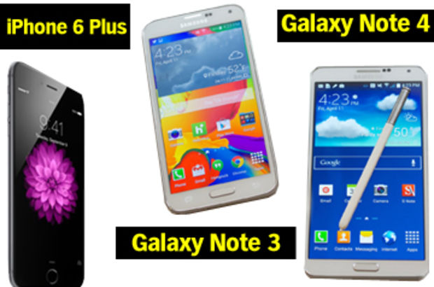 Hangisi en iyi? iPhone 6 Plus mı? Yoksa Galaxy'nin Note canavarları mı?