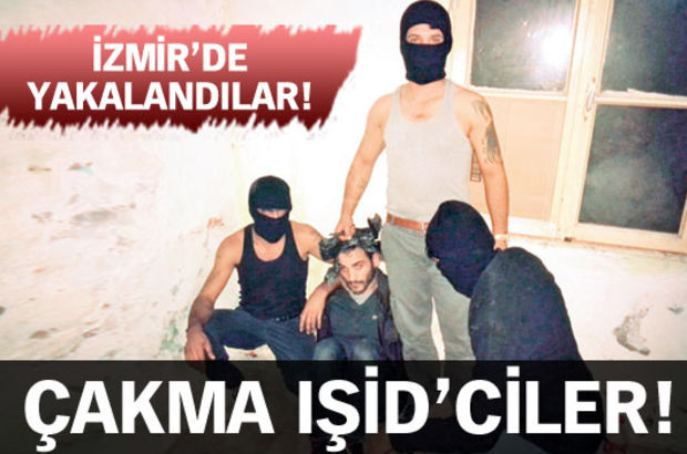 Suriyeliler IŞİD’e özendi maske takıp rehin aldı