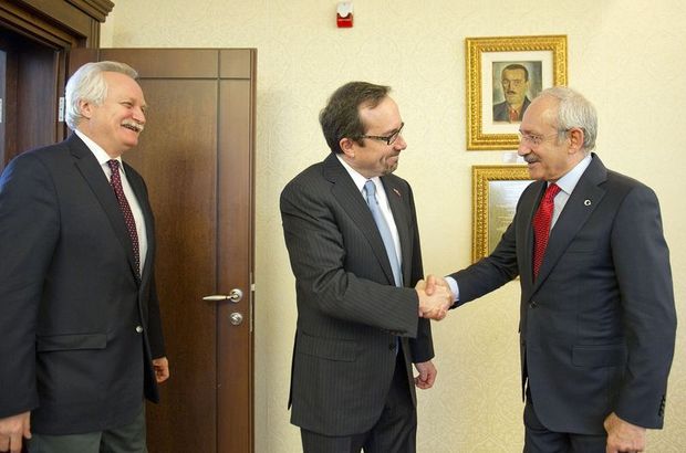 ABD Büyükelçisi, Kılıçdaroğlu'nu ziyaret etti