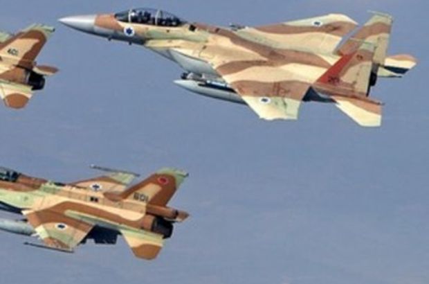 İsrail Suriye'yi havadan vurdu!
