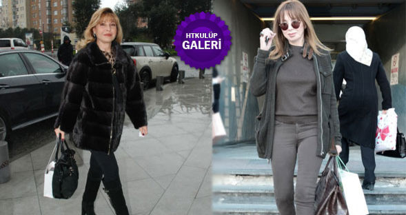 Sosyetenin ünlü hanımları gözde alışveriş merkezlerinde objektiflere yansımaya devam ediyorlar.