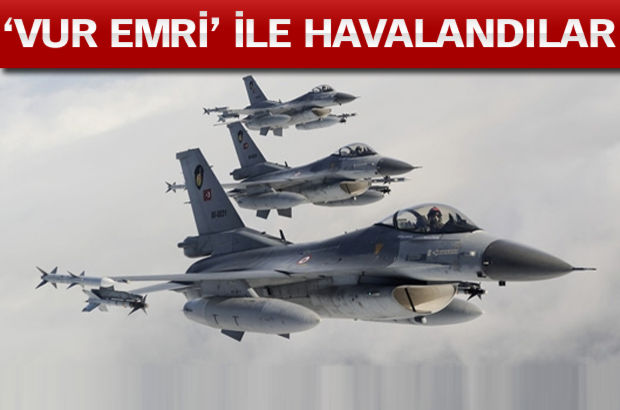 F-16 uçakları Süleyman Şah Türbesi'nde!