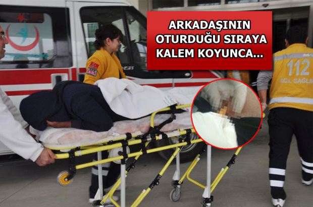 karaman da lise ogrencisinin kalcasina