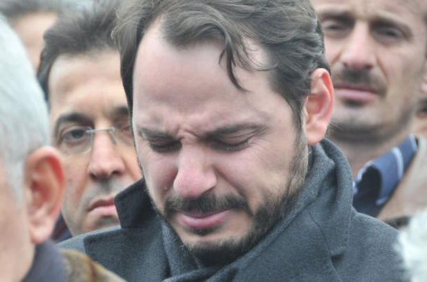 Erdoğan'ın damadı gözyaşlarına boğuldu