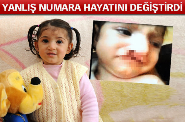 iki yasindaki helin yanlis numarayla