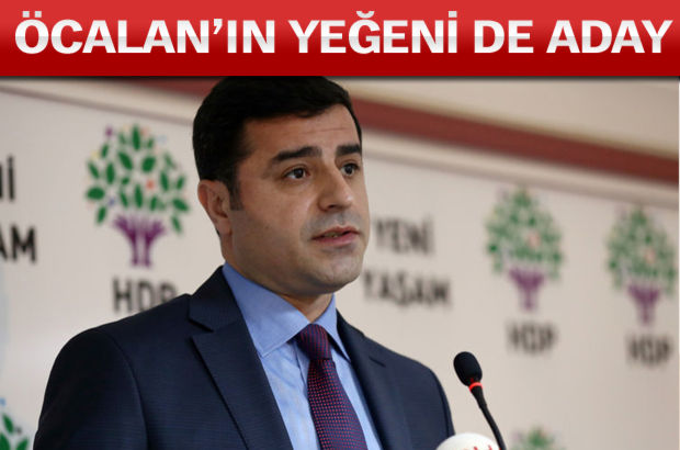 HDP'nin aday listesi belli oldu