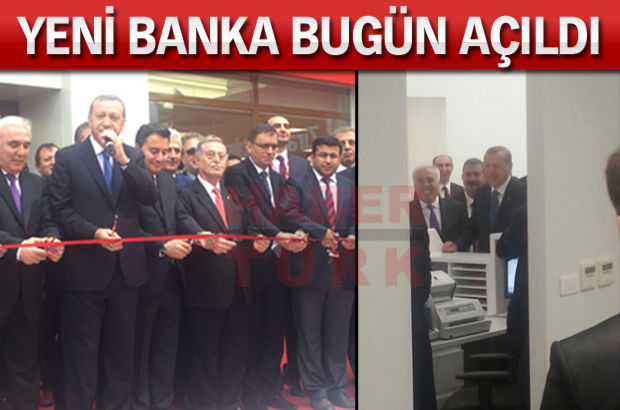 Cumhurbaskani Erdogan Ziraat Katilim Bankasinin Acilisina Katildi