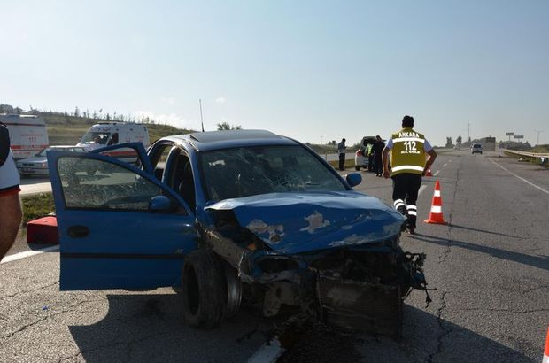 Ankara'da feci kaza!