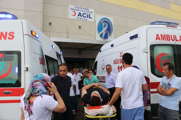 Burdur'da trafik kazası: 2 ölü, 8 yaralı