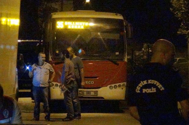 Belediye otobüsüne saldırı