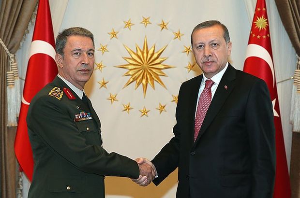 Cumhurbaşkanı Erdoğan Genelkurmay Başkanı'nı kabul etti