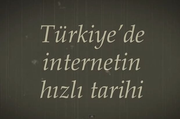 Türkiye'de İnternetin Hızlı tarihi
