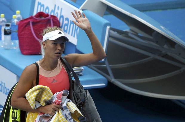 Wozniacki Avustralya Açık'a veda etti