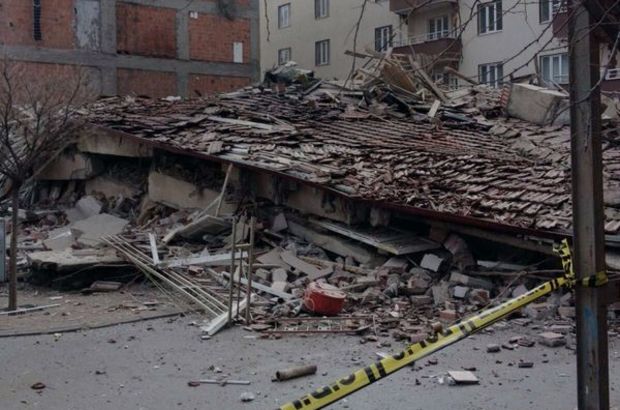 Yozgat'ta 20 daireli bina çöktü