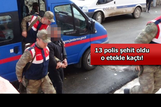 13 polisin şehit olduğu bombalı saldırıyla ilgili aranan şüpheli yakalandı
