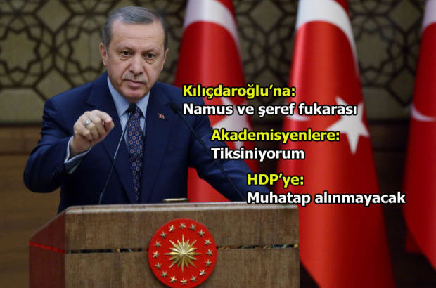 Cumhurbaşkanı Erdoğan: O iş bitmiştir, muhatap alınmayacaklar