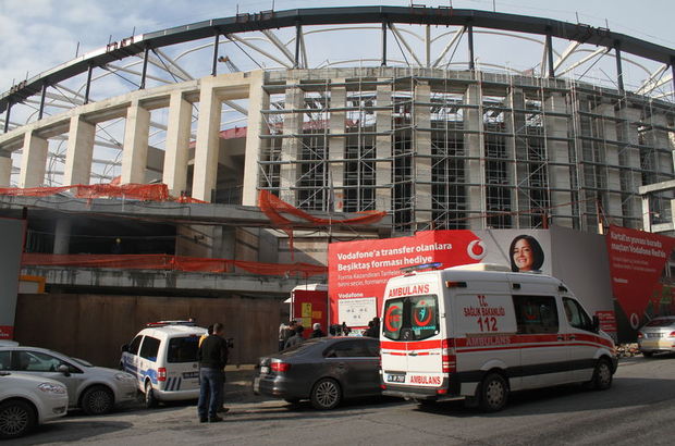 Vodafone Arena'da ölüm