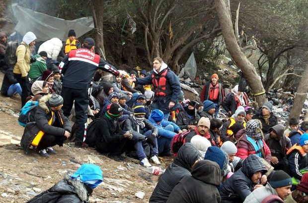 Çanakkale Ayvacık'ta bin 317 göçmen yakalandı