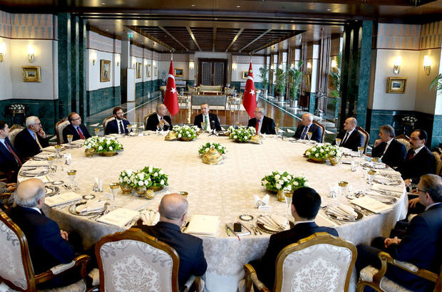 Cumhurbaşkanı Erdoğan akademisyenleri ağırladı