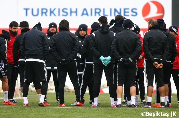Beşiktaş Trabzonspor maçı hazırlıklarına devam etti