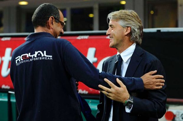 Roberto Mancini ve Sarri barıştı