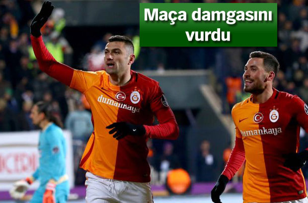 Galatasaray'ın golcü futbolcusu Burak Yılmaz'dan olay hareket!