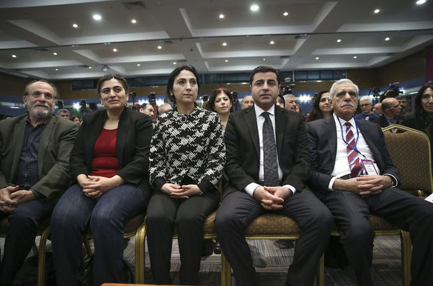 HDP'de Demirtaş ve Yüksekdağ tekrar genel başkan