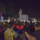 KARADAĞ'DA HÜKÜMET KARŞITI PROTESTO