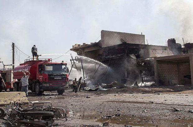 Kamışlı'da bombalı saldırı: 5 ölü