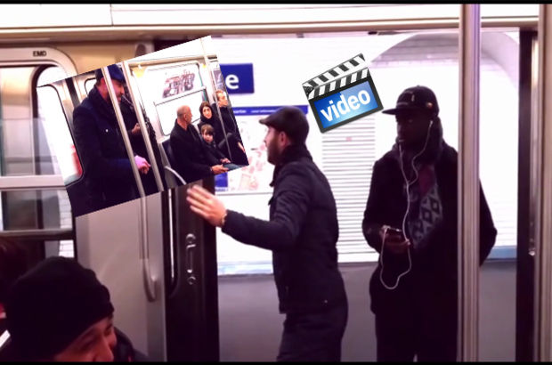 Paris metrosundakileri trolleyen Adanalı