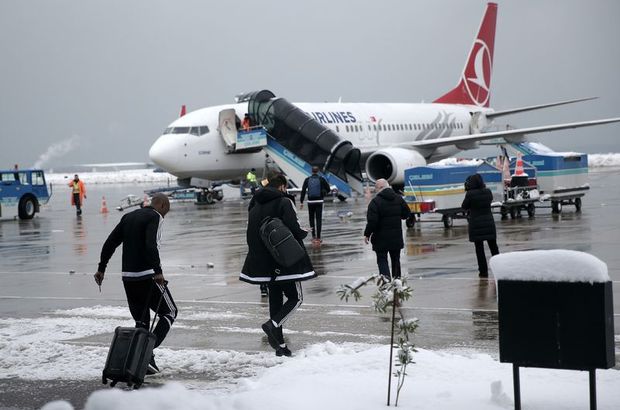 Beşiktaş İstanbul'a gitti