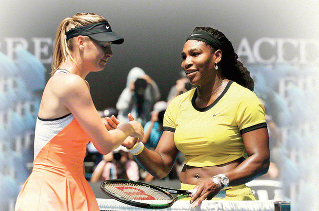 Serena Willams, Sharapova'yı eledi